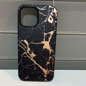 Elegant Black and Gold Phone Case